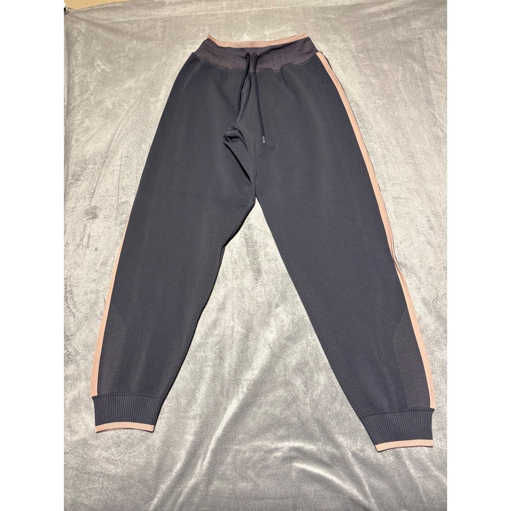Sweaty Betty Women Size M Gray Jogger Pink Trim SB8058